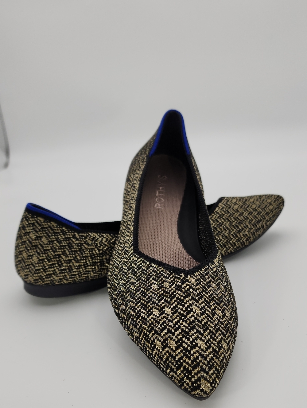 Rothy's The Point II Sparkle Herringbone, 7.5 - Picture 7 of 16